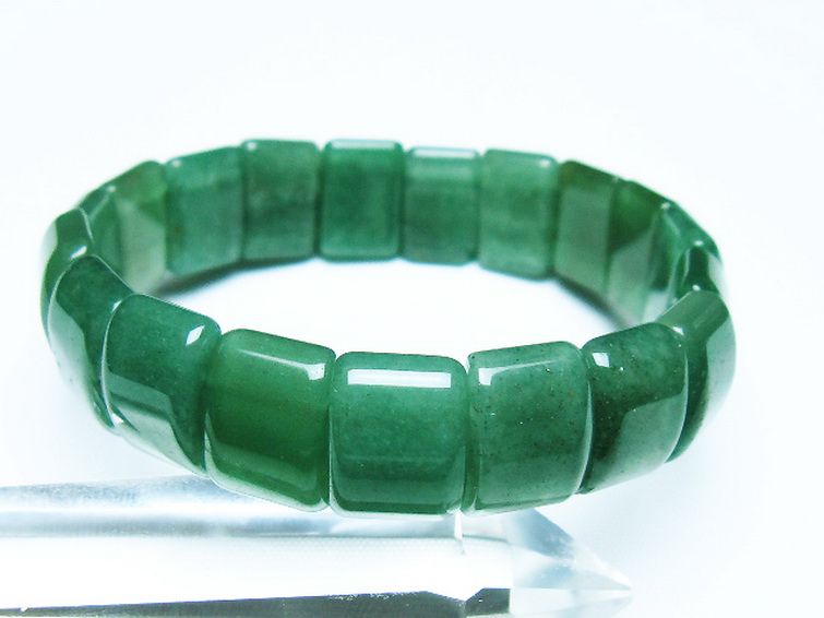 インド翡翠バングル[T379-3662] 1枚目