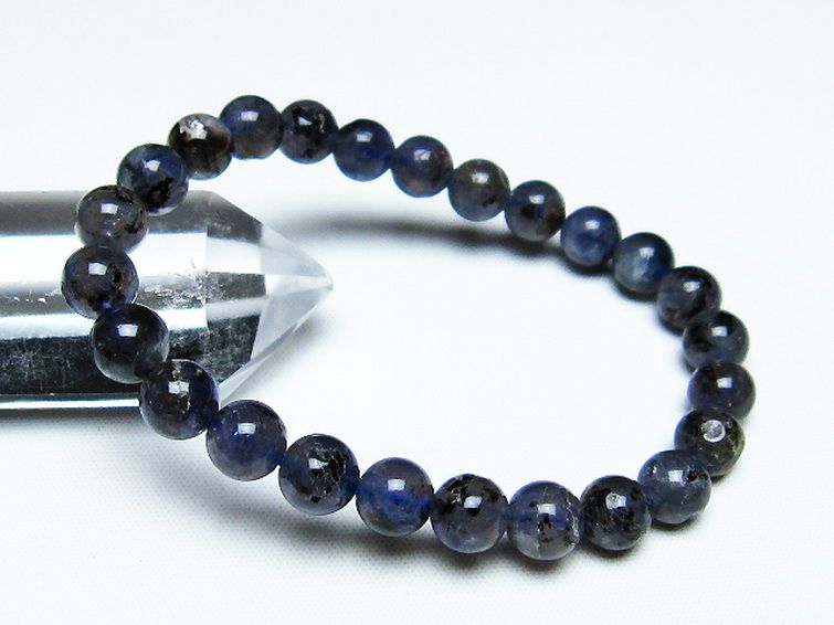 アイオライトブレスレット 7mm [T383-4333] 1枚目