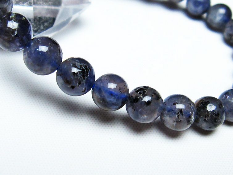 アイオライトブレスレット 7mm [T383-4333] 3枚目