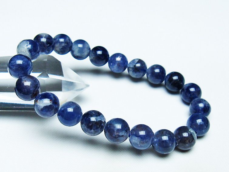 アイオライトブレスレット 9mm [t383-4781] 1枚目