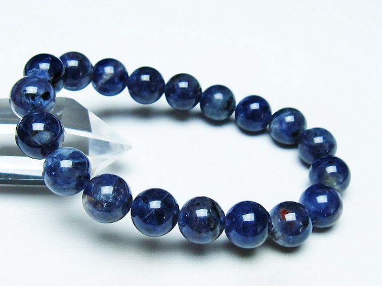 アイオライトブレスレット 11mm [t383-4845] 1枚目