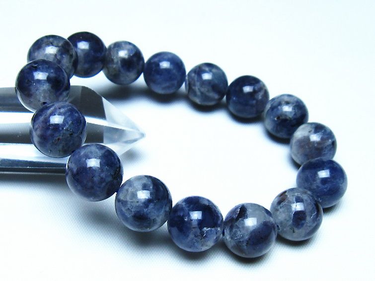 アイオライトブレスレット 13mm [t383-5110] 1枚目