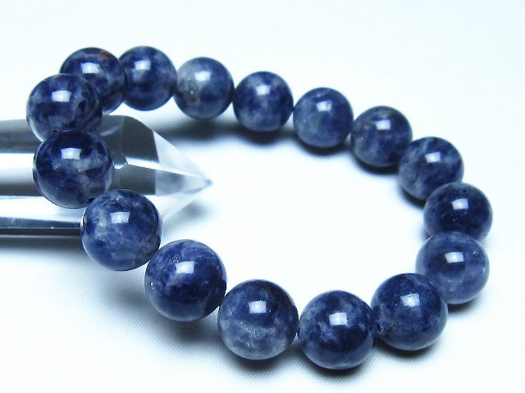 アイオライトブレスレット 13mm [t383-5113] 1枚目