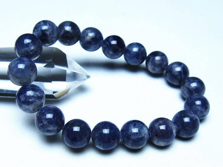アイオライトブレスレット 11mm [t383-5121] 1枚目