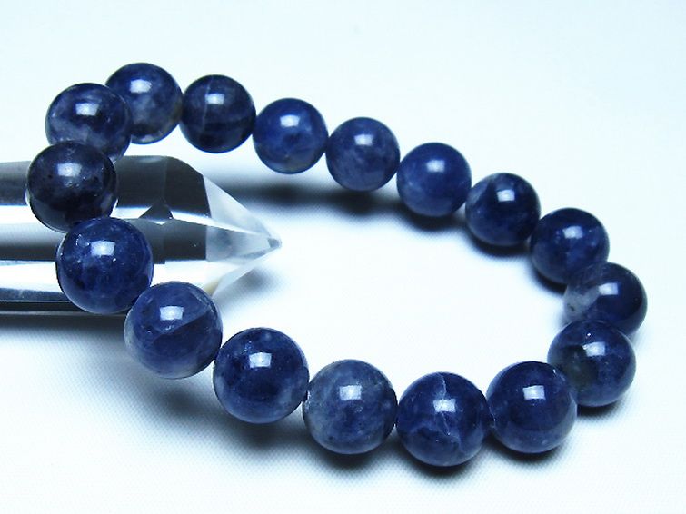アイオライトブレスレット 12mm [t383-5158] 1枚目
