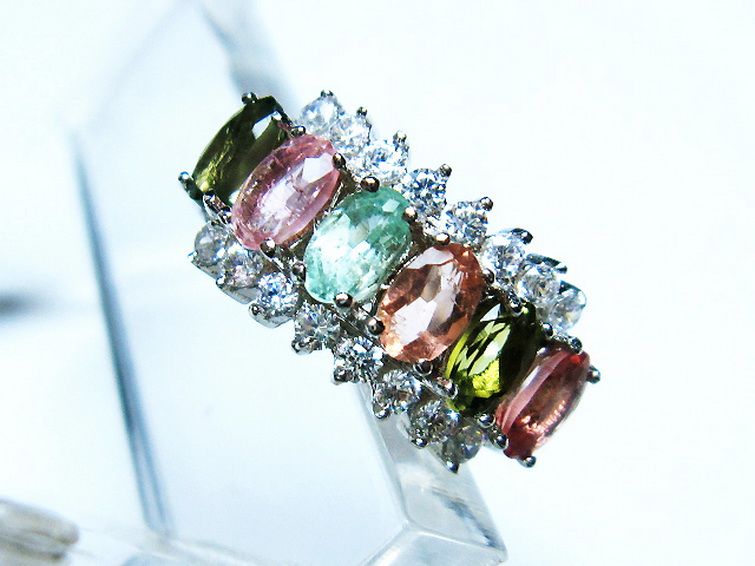 トルマリン指輪(11号) [t384-1586] 3枚目