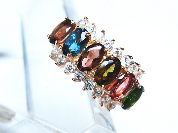 トルマリン指輪(11号) [t384-1592] 3枚目