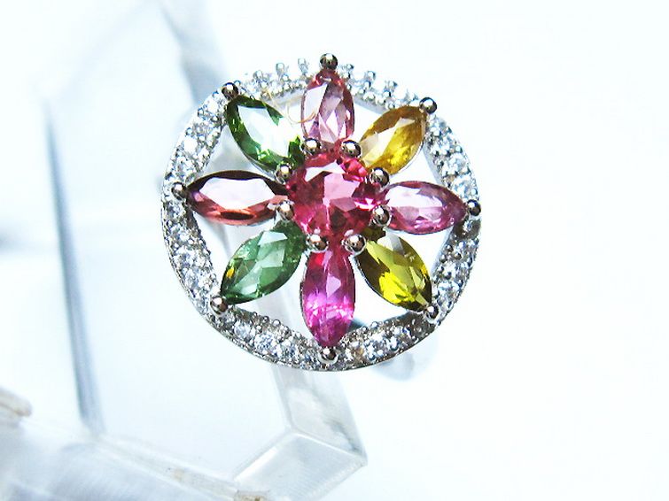 トルマリン指輪(13号) [t384-1603] 3枚目