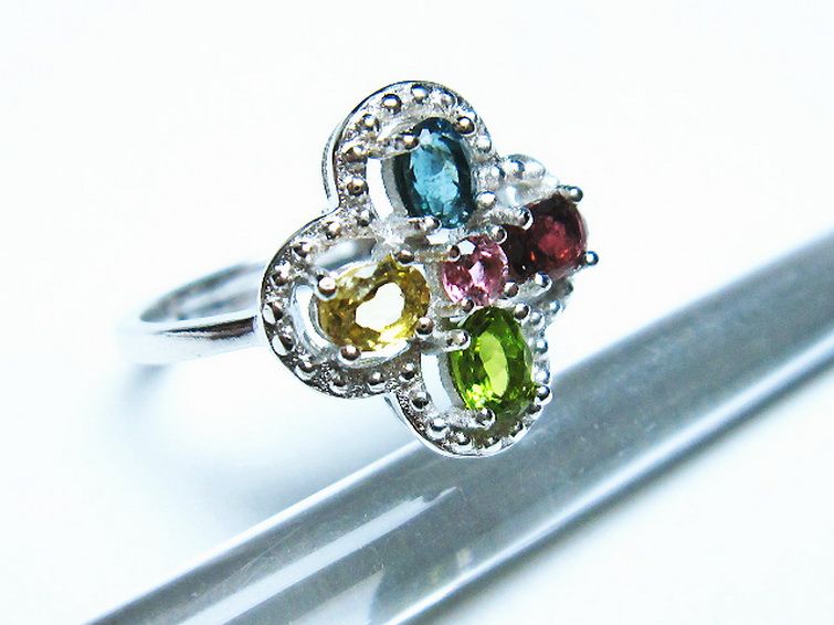 トルマリン指輪(12号) [t384-1650] 3枚目