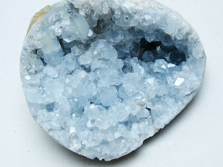 セレスタイト天青石原石 [t385-14540] 3枚目