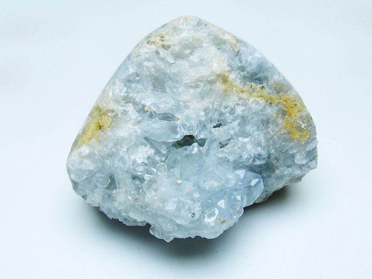 パワーストーン 天然石 セレスタイト天青石原石[T385-14685]