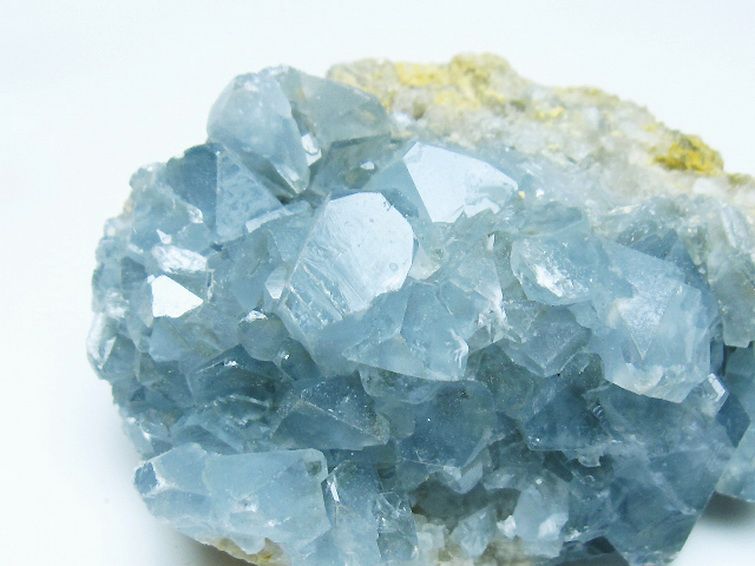 セレスタイト天青石原石 [t385-14763] 2枚目