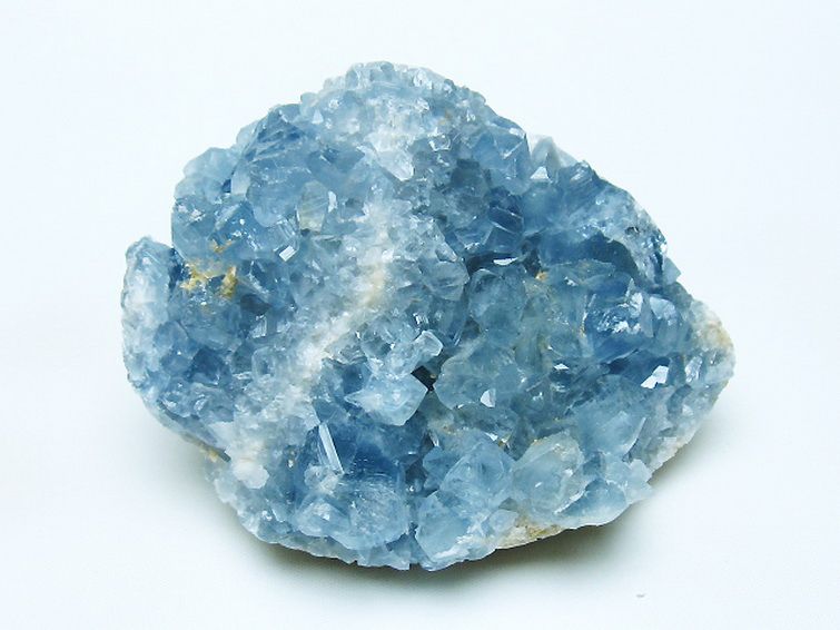 セレスタイト天青石原石 [t385-14808] 3枚目