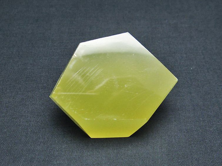 黄水晶(シトリン)原石[T386-7003] 1枚目
