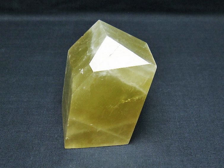 黄水晶(シトリン)原石[T386-7056] 1枚目