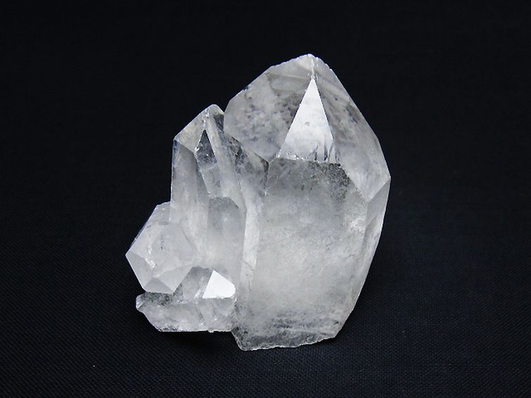 アーカンソー州産水晶クラスター[T386-7294] 1枚目