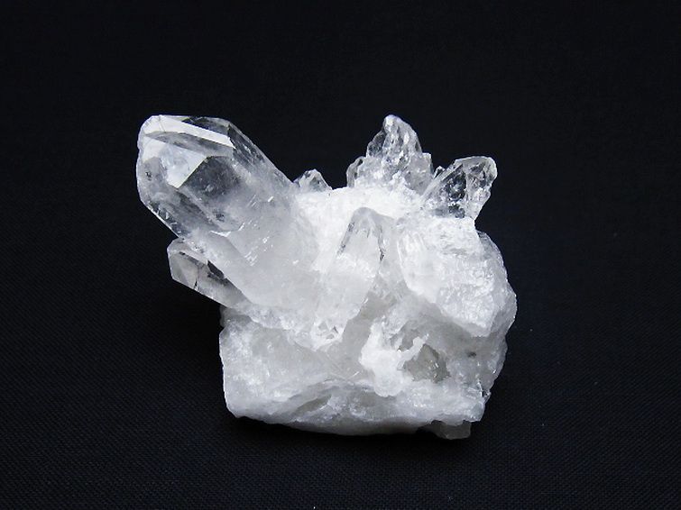 アーカンソー州産水晶クラスター[T386-7531] 1枚目
