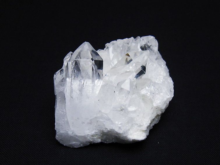 アーカンソー州産水晶クラスター[T386-7574] 1枚目