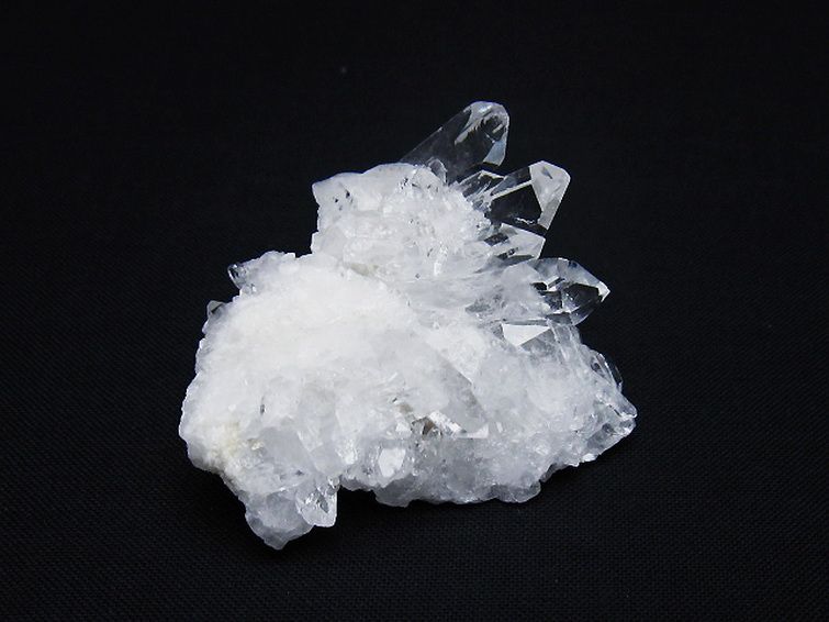 アーカンソー州産水晶クラスター[T386-7660] 1枚目