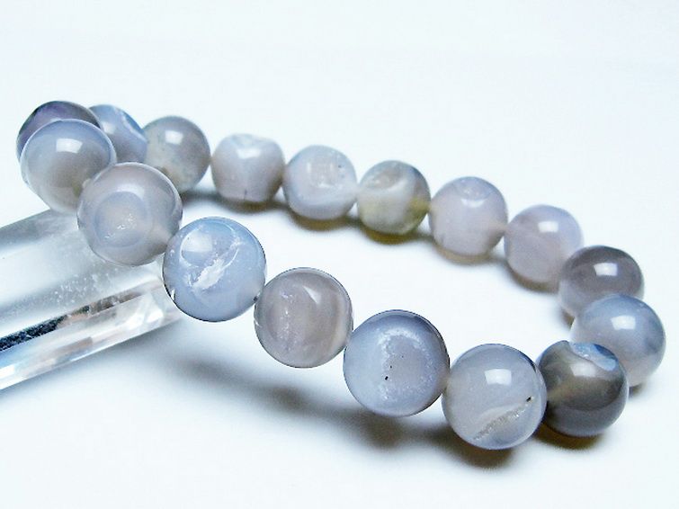 アゲート笑口ブレスレット 12mm [T39-3149] 1枚目