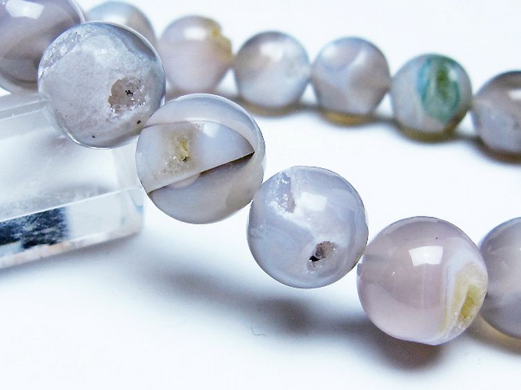 アゲート笑口ブレスレット 12mm [T39-3157] 3枚目