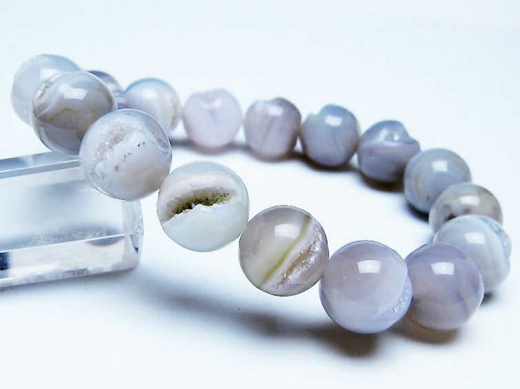 アゲート笑口ブレスレット 12mm [T39-3197] 1枚目