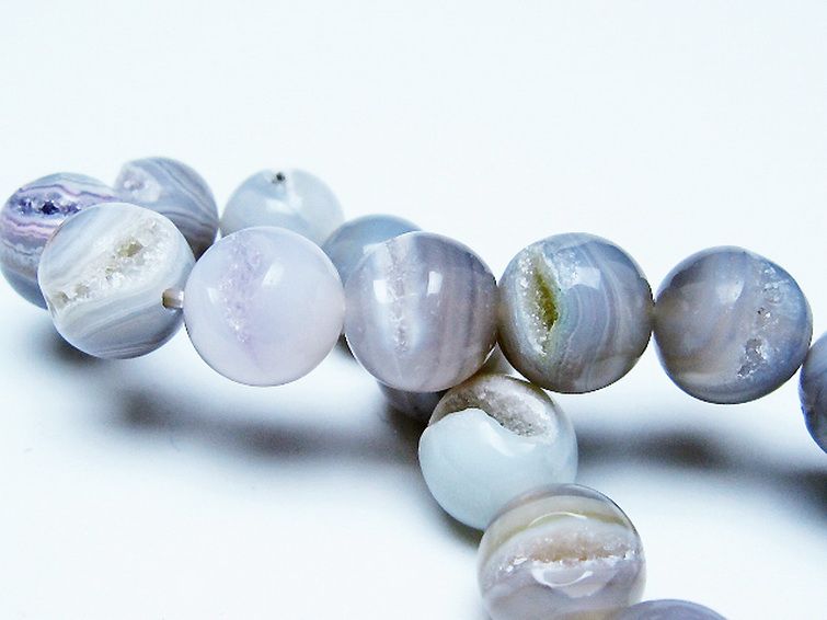 アゲート笑口ブレスレット 12mm [T39-3197] 2枚目