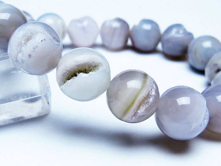 アゲート笑口ブレスレット 12mm [T39-3197] 3枚目