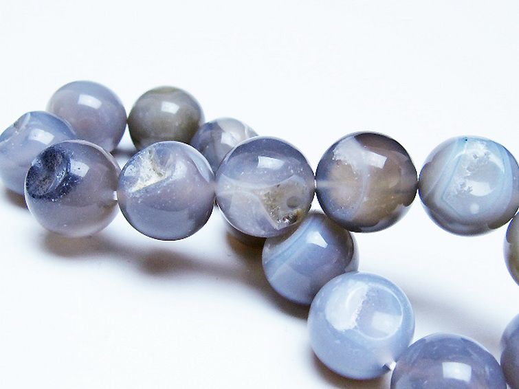 アゲート笑口ブレスレット 14mm [T39-3221] 2枚目