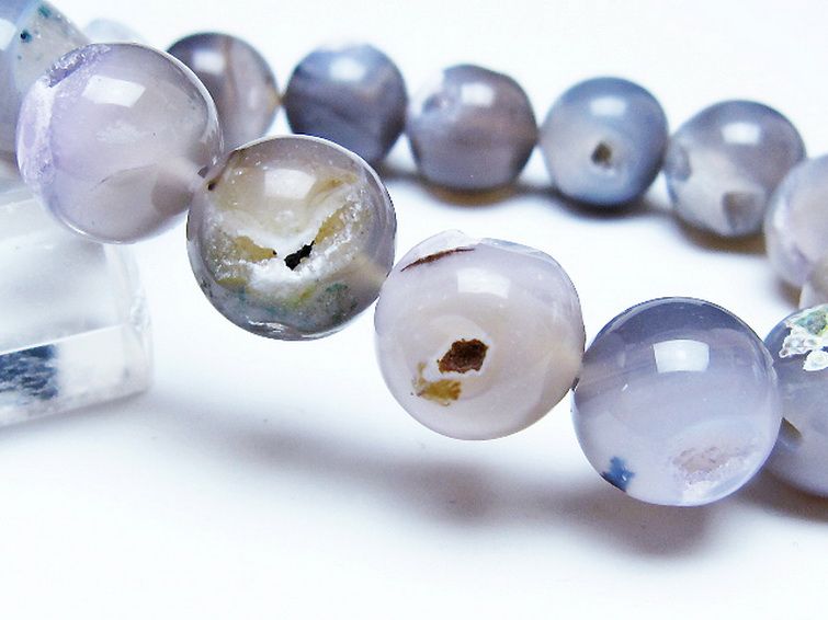 アゲート笑口ブレスレット 14mm [T39-3224] 3枚目