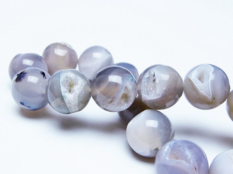 アゲート笑口ブレスレット 14mm [T39-3245] 2枚目