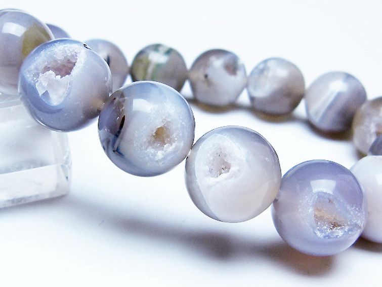 アゲート笑口ブレスレット 14mm [T39-3245] 3枚目