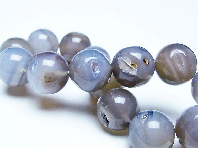 アゲート笑口ブレスレット 16mm [T39-3269] 2枚目