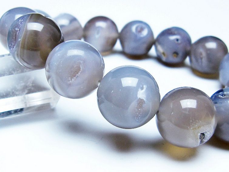 アゲート笑口ブレスレット 16mm [T39-3269] 3枚目