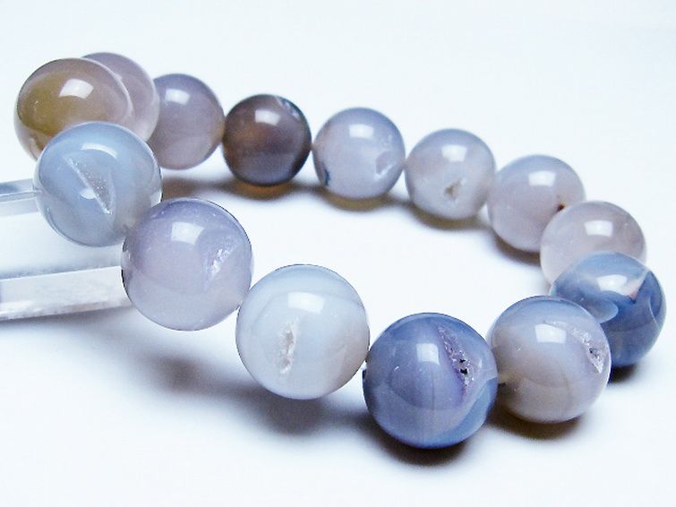 アゲート笑口ブレスレット 16mm [T39-3291] 1枚目