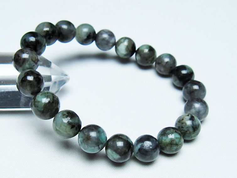 エメラルドブレスレット 11mm [T398-9472] 1枚目