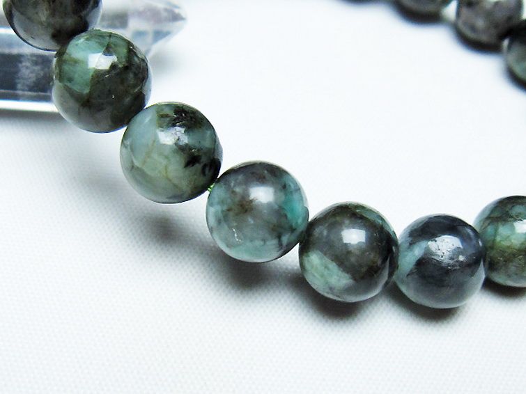 エメラルドブレスレット 11mm [T398-9472] 3枚目