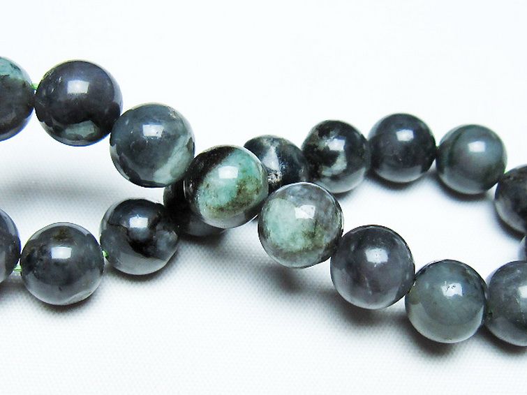 エメラルドブレスレット 12mm [T398-9477] 2枚目