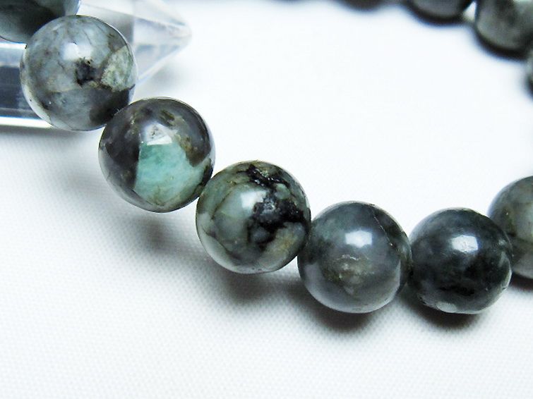 エメラルドブレスレット 11mm [T398-9480] 3枚目