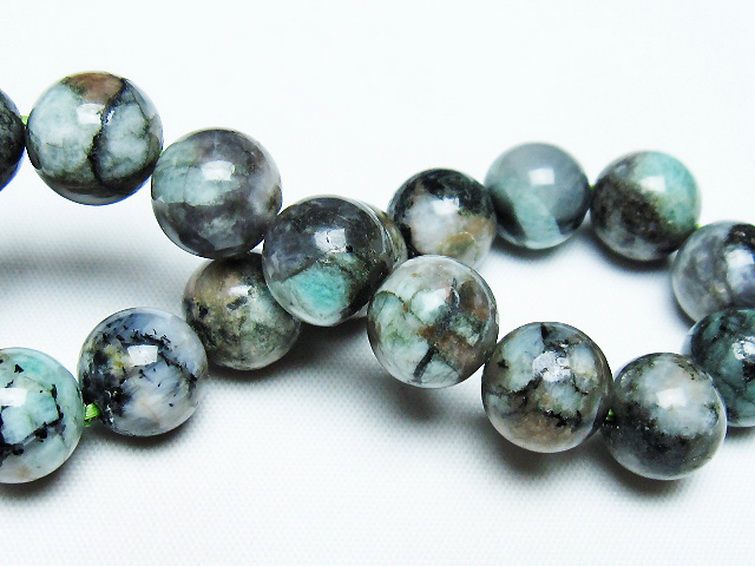 エメラルドブレスレット 13mm [T398-9485] 2枚目