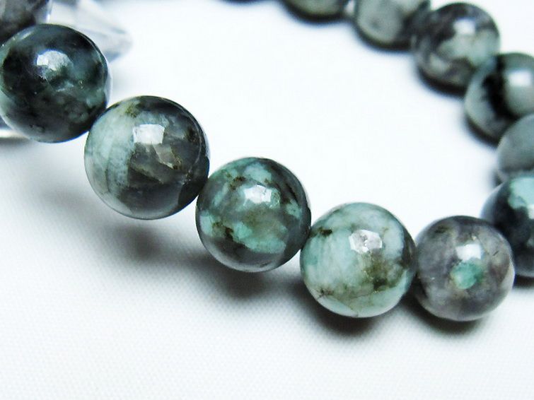 エメラルドブレスレット エメラルドブレスレット 10mm [T398-9139]