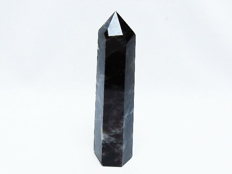 モリオン 純天然 黒水晶 六角柱 [t401-4546] 1枚目