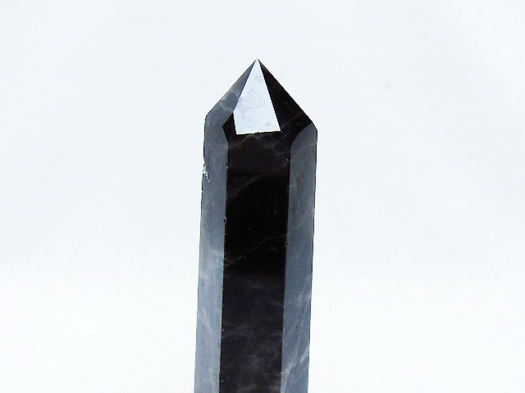 モリオン 純天然 黒水晶 六角柱 [t401-4546] 2枚目