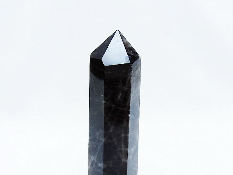 モリオン 純天然 黒水晶 六角柱 [t401-4546] 3枚目