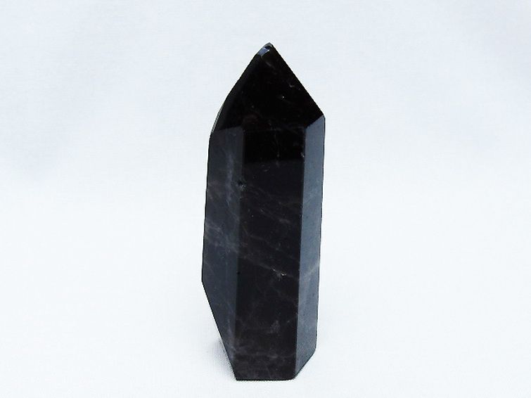 モリオン 純天然 黒水晶 六角柱 [t401-4583] 1枚目