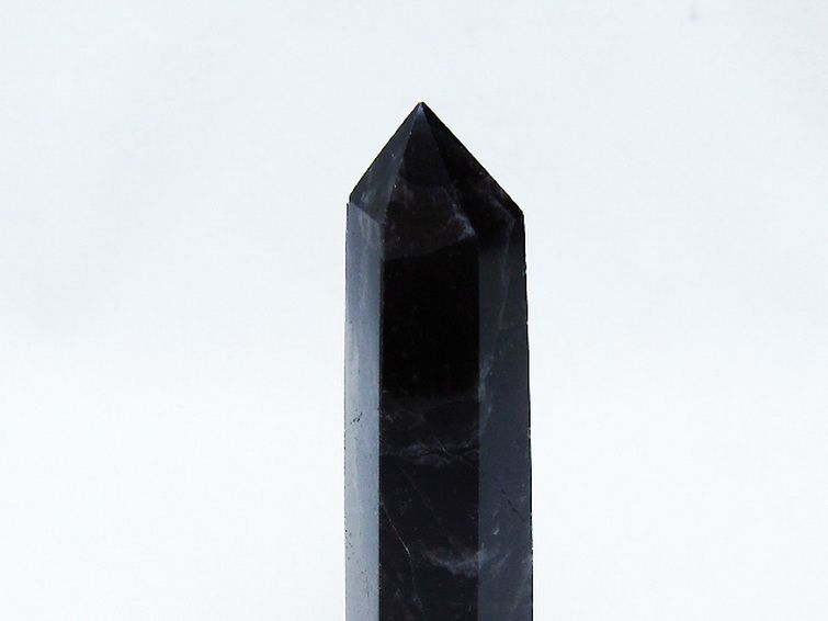 モリオン 純天然 黒水晶 六角柱 [t401-4594] 3枚目
