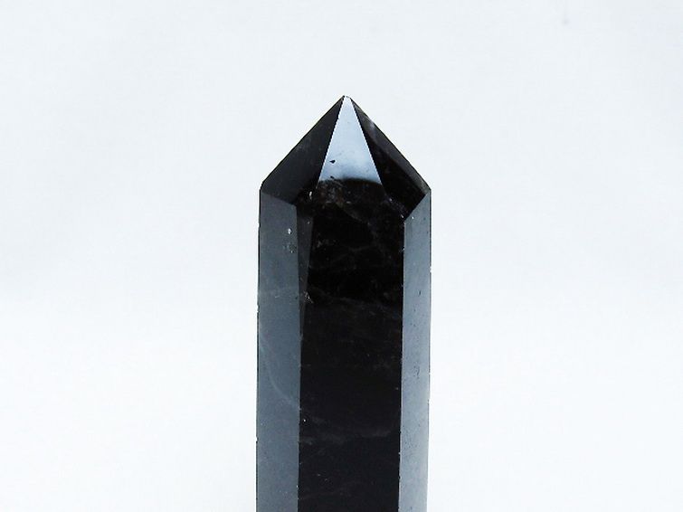 モリオン 純天然 黒水晶 六角柱 [t401-4608] 2枚目