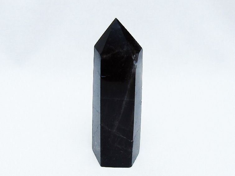 モリオン 純天然 黒水晶 六角柱 [t401-4610] 1枚目
