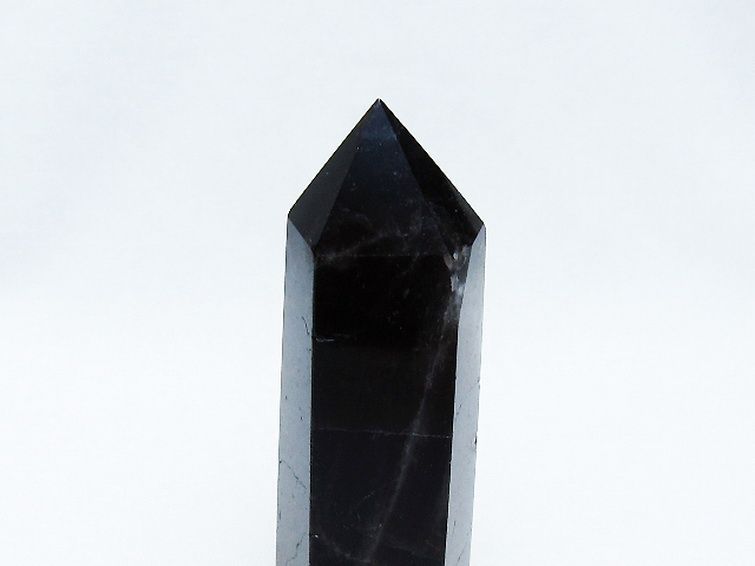 モリオン 純天然 黒水晶 六角柱 [t401-4610] 2枚目