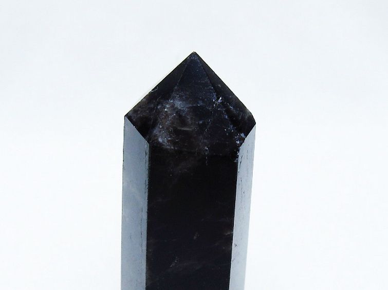 モリオン 純天然 黒水晶 六角柱 [t401-4614] 2枚目